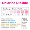 Chlorine Dioxide Test Strips 0-10ppm  vial of 50