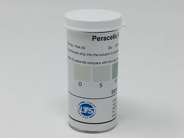 Peracetic Acid Test Strip 0-50ppm 50strips Peracetic Acid Test Strip 0-50ppm 50strips