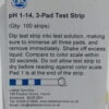 ph Test Strip 1-14  3-pad  box of 100