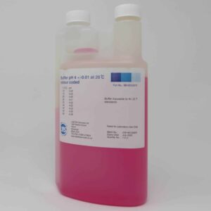 Buffer pH 4 Red Easy Dosing Bottle 1ltr