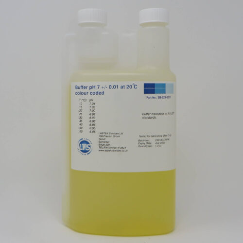 Buffer pH 7  Yellow Easy Dosing Bottle 1ltr