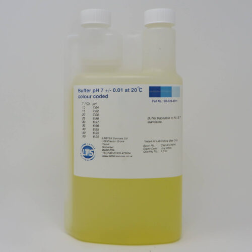 Buffer pH 7 Yellow Easy Dosing Bottle 1ltr