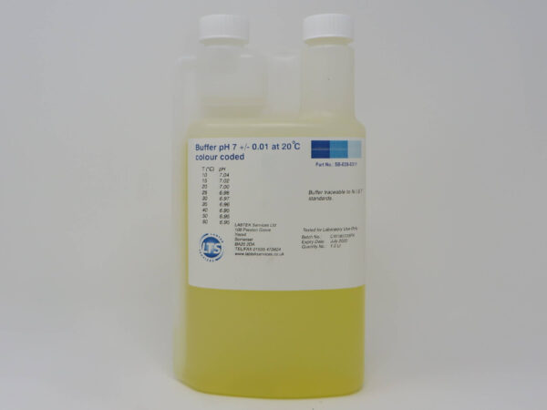 Buffer pH 7  Yellow Easy Dosing Bottle 1ltr