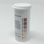 Chlorine Test Strip 0-10000ppm  vial of 100