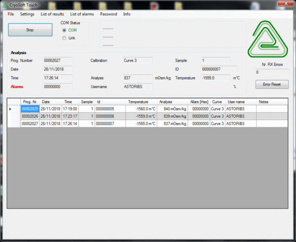 Astori OsmoTouch 20 Osmometer
