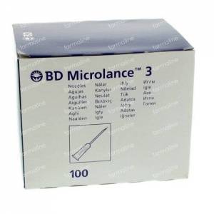 Needle 16G 40mm BD MicroLance 3  Sterile  white  100