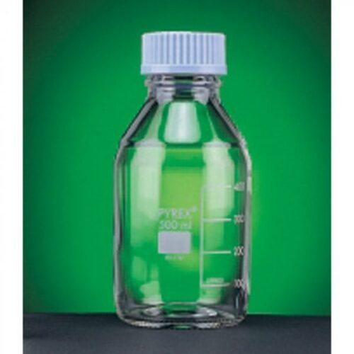 Media Bottle 50ml Pyrex Glass