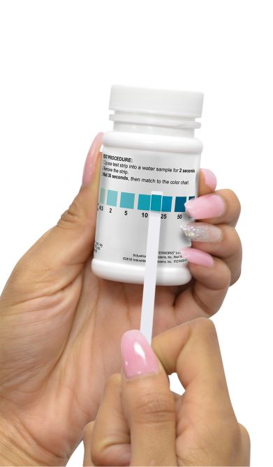 Peroxide Test Strips 0-25ppm  vial of 50