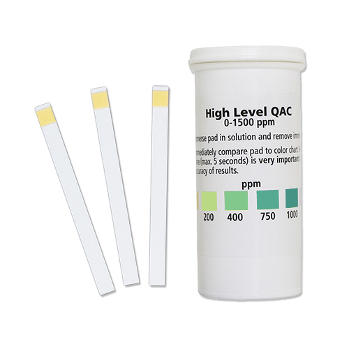 QAC Test Strip 0-1500ppm (vial of 100)