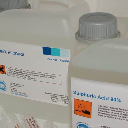 Sulphuric Acid 90-91 (Milk Testing) (4* 2.5ltr) UN1830