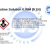 Iodine Solution 0.05M (0.1N) 2.5ltr