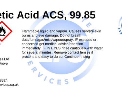 Acetic Acid ACS, 99.85 Glass Bottle 500ml