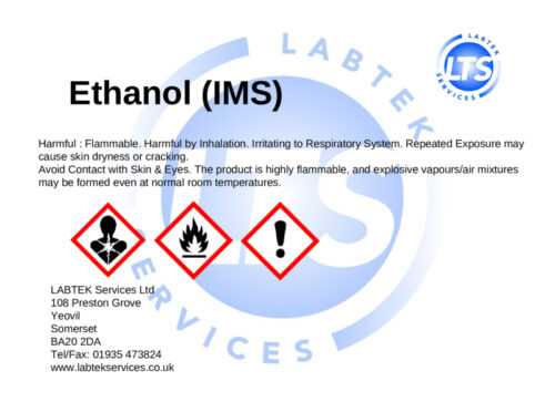 Ethanol (Industrial Meth Spirit) 500ml