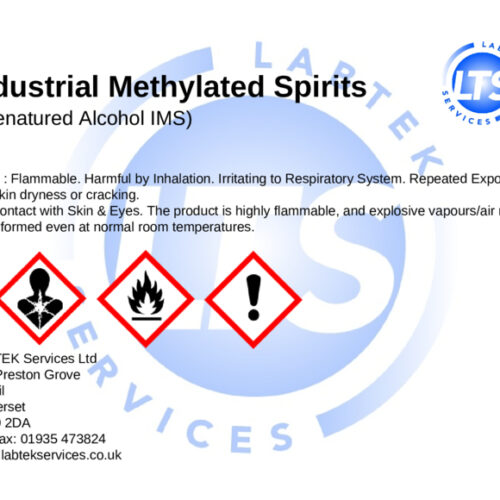 Industrial Methylated Spirits 2.5ltr