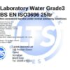 Laboratory Water Grade3 BS EN ISO3696 25ltr