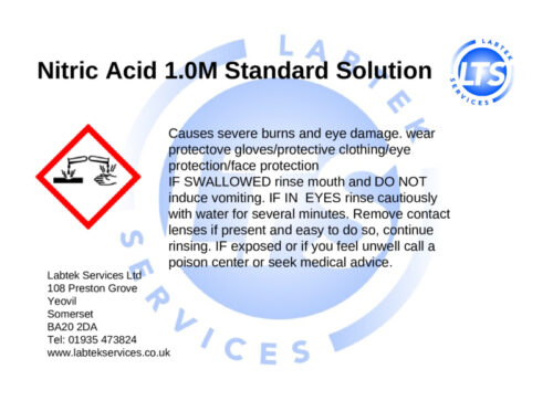 Nitric Acid 1.0M(1.0N) 1ltr Nitric Acid 1.0M(1.0N) 1ltr