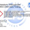 Potassium Thiocyanate 0.05N/0.05M 2.5ltr