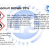 Sodium Nitrate 99pct 1KG