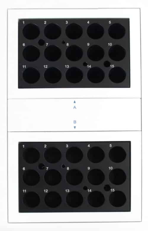 9ml Tube Block of 15 wells - HYGIENA Incubator2