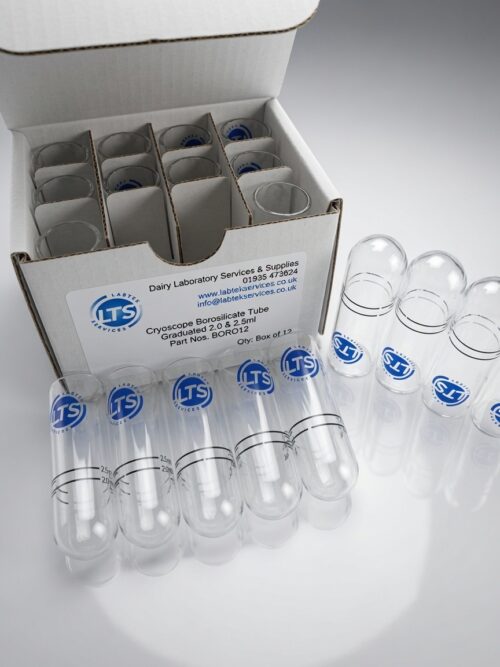 Cryoscope Boroscilicate Tubes Pack of 12