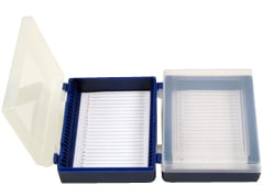 Slide Storage Box - 25 Slides Blue