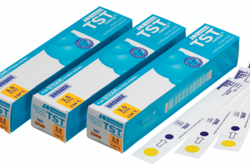 Autoclave TST Strip 134 deg C  3 5mins Type 6  100strips