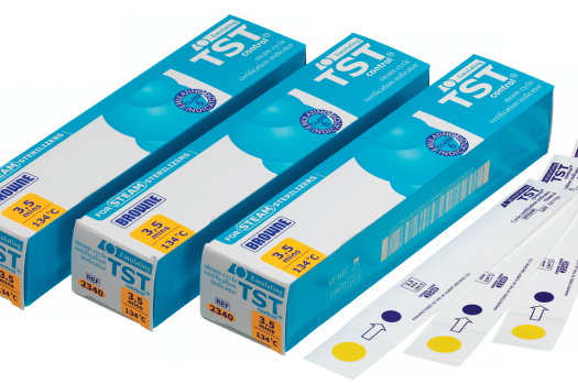 Autoclave TST Strip 134 deg C  3 5mins Type 6  100strips