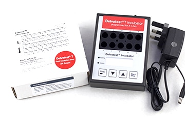 Delvotest T Starter Kit - Includes Incubator   25tests