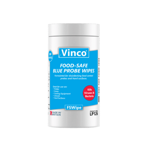 Probe Wipes-Blue-Food Safe Alcohol Free-200wipes