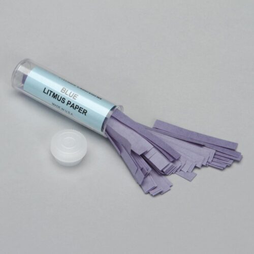 Litmus Paper Blue  vial of 100strips