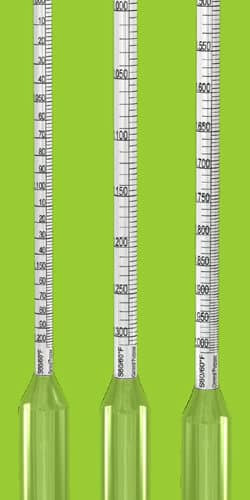 Specific Gravity Hydrometer 1.00-1.05