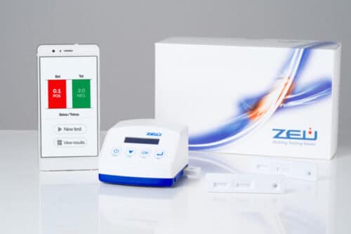 Duplex BT Scan-Rapid Milk Antibiotic Test for Betalactams and Tetracyclines requires IRIS -100Tests