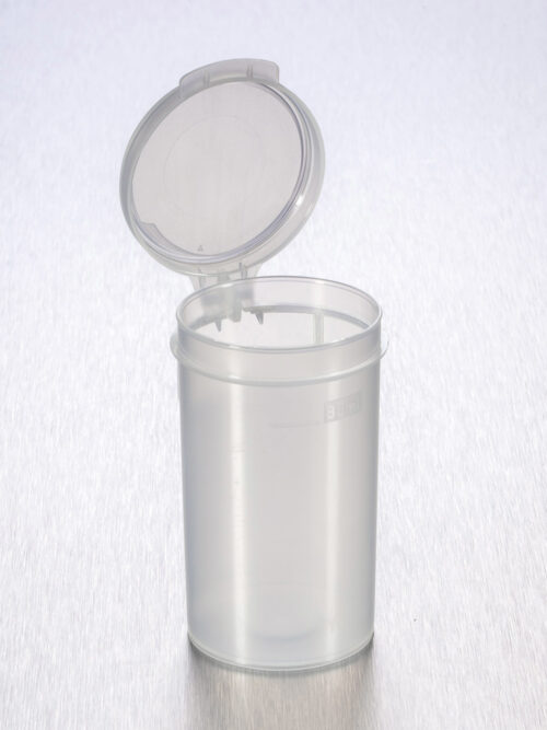 Container Flip-top-N/S 90ml Natural Box of 350
