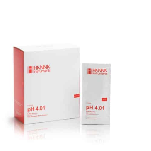 pH 4 01 Buffer Sachets 25   20ml Sachets