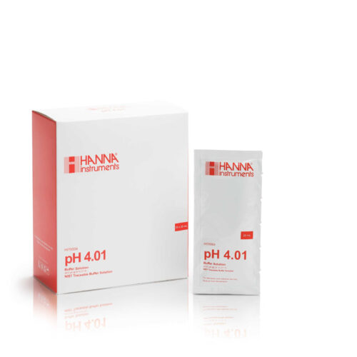 pH 4 01 Buffer Sachets 25   20ml Sachets