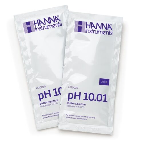pH 10 01 Buffer Sachets 25  20ml sachets