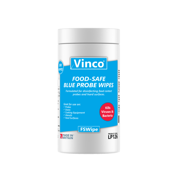 Probe Wipes-Blue-Food Safe Alcohol Free-200wipes Probe Wipes-Blue-Food Safe Alcohol Free-200wipes