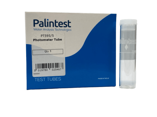 Photometer Tubes Glass 20mm w/Cap- 10ml Pk of 5