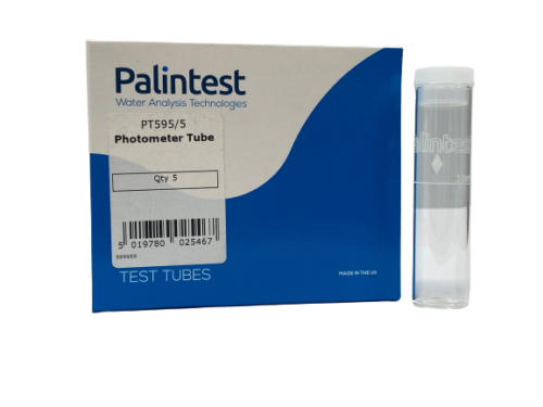 Photometer Tubes Glass 20mm w/Cap- 10ml Pk of 5