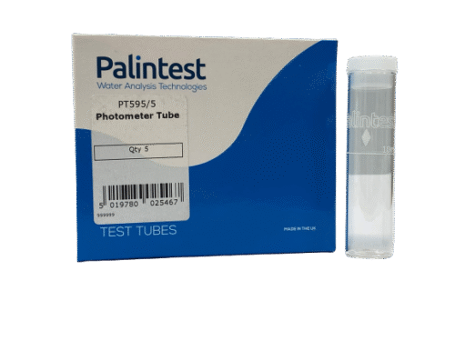 Photometer Tubes Glass 20mm w/Cap- 10ml Pk of 5