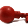 Pipette Filler Bulb Red Rubber 10ml