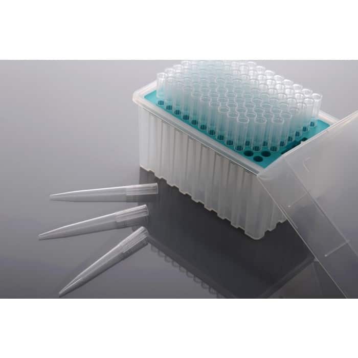 Pipette Tip 100ul Racked Sterile rack of 96 Labtek Services Ltd