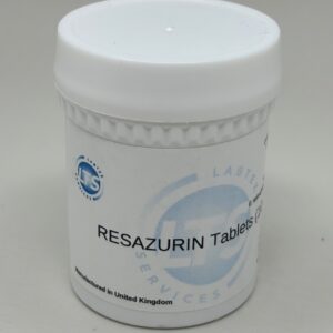 Resazurin Tablets for Milk Testing  vial of 100