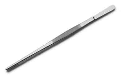 Tweezers PRO Straight Plating SS 200mm