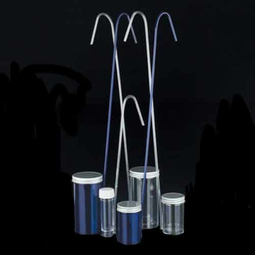 Sample Dipper 30ml Container Blue Snap Handle PS PP  Pack of 50