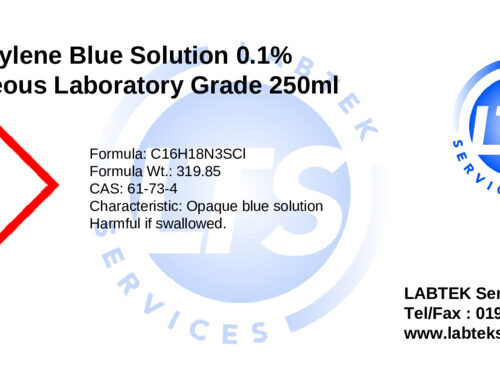 Indicator Solution 0.1 (methylene blue) 250ml