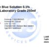 Indicator Solution 0.1 Methylene Blue Ethanol 250ml