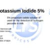 Potassium Iodide Solution 5  100ml