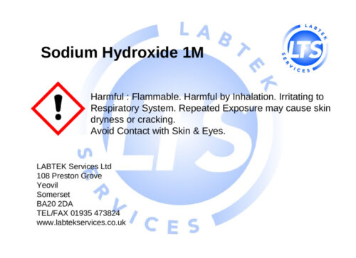 Sodium Hydroxide 1M (1N) 2.5ltr