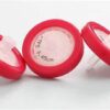 Syringe Filter 30mm Sterile PVDF 0,45micron Red pk of 30